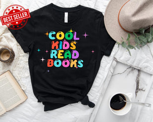 Cute Reading Teacher Tee - Kindergarten & Elementary Principal Shirt - Kids Read Books - Adorable Book Lover T-Shirt